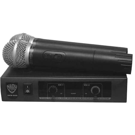 Nady DKW-Duo Wireless Microphone System - 300 ft Operating Range DKWDUO