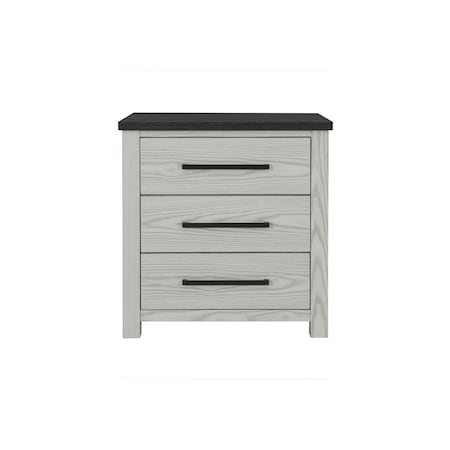 Global Furniture Usa Contemporary Ava Beige Nightstand AVA-BEIGE-NS