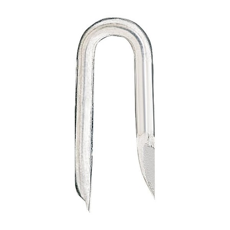 Zoro Select Poultry Staples, 14 ga, 3/4 in Leg L, Steel, 480 PK 116110034