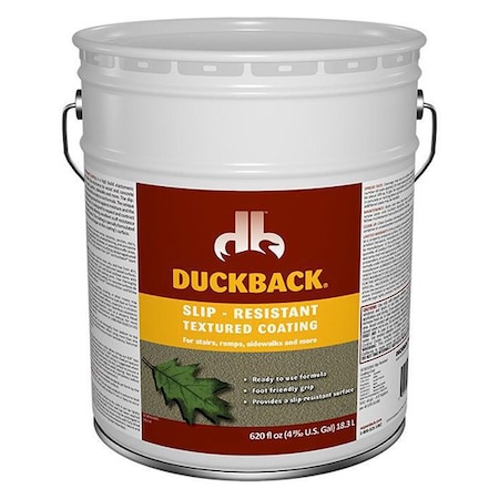 Duckback 5 Gal Duckback 3203 Red Duckback Slip Resistant Textured Coating 3202