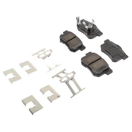 Acdelco PAD KIT RR DISC BRK, Disc Brake Pad Set,  17D1086CHF1