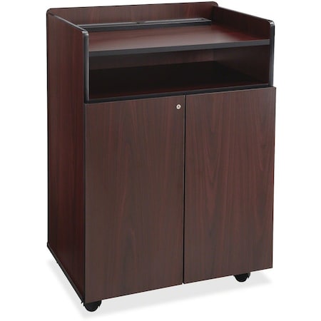 Safco Executive Presentation Stand, Mahogany 8919MH