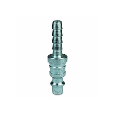 Dixon Valve DF-Series Industrial Male Plug, 3/8 in dia, 2.21 in L, Steel, 10PK 238-D3S2