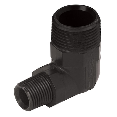 Zurn 1in X 1/2in Elbow -Black QE53TQP