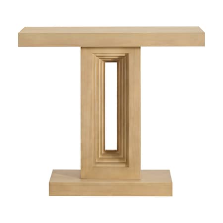 Alaterre Furniture Pismo Solid Wood Console Table 36 in Modern Farmhouse Small Entryway Table AFTBL-033