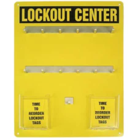 Accuform Lockout Center, Unfilled, 20" H KST412
