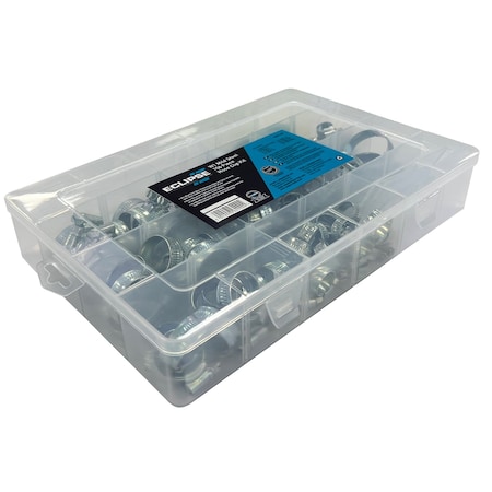 Eclipse Tools Wormdrive Hose Clip W1 3/4-in -1-in , 10PK ECW1-OX