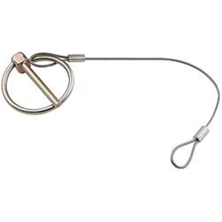 Powerhouse 0.18 in. Flip-Over Clip with 10 in. Lanyard PO3610773