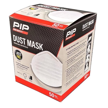 Pip Pro Dust Protection Dust Mask White, 50PK PRO42310-50
