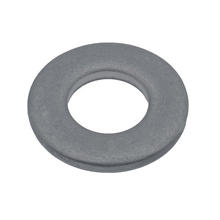 Zoro Select Flat Washer, For Screw Size #6 , PVC Not Applicable Finish, 25 PK WASB#6NPVC