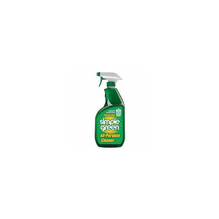 Simple Green All-Purpose Cleaner, 24 oz Spray Dispenser, Liquid, Sassafras, Green 2710001213013