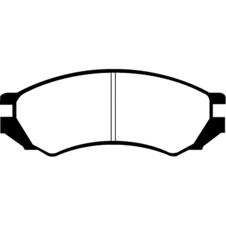 Ebc Yellowstuff Front Brake Pads for 91-93 Nissan NX 2.0 DP4839R