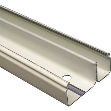 Legrand Cover Plate Raceway, 2400D Series, 2 Channel, 1-7/8 in W, 7/8 in H, 10 ft L, Ivory V2400BD