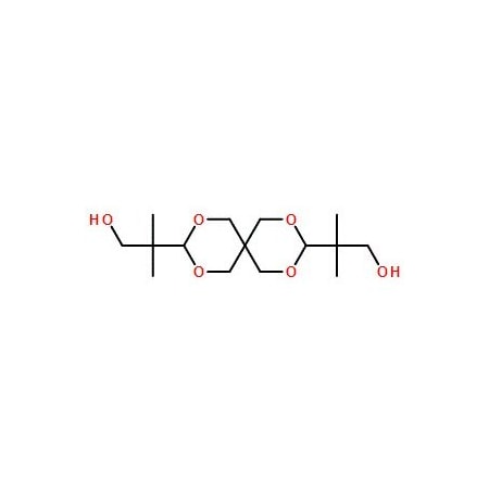 Ak Scientific 3, 9-Bis(1, 1-dimethyl-2-hydroxyethyl)-2, 4, 8, 10-tetraoxaspiro[5.5]undecane (500g), CAS 1455-42-1 7195AA-500g