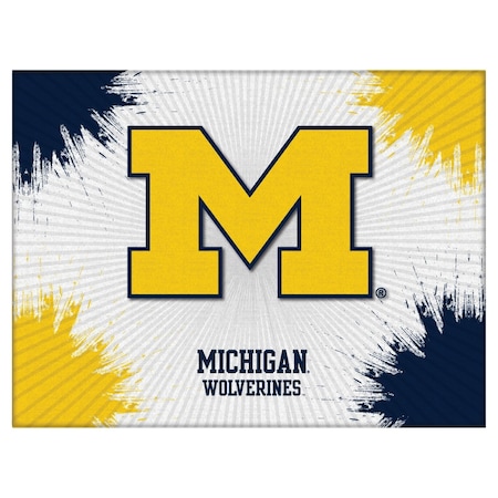 Holland Bar Stool Co University of Michigan 24"x32" Canvas Wall Art LCnvs2432MichUn