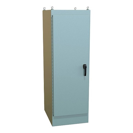 Hammond Handle Electrical Enclosure, 72 in H, 30 in D, 24 in W, 12, Steel 1418WD30