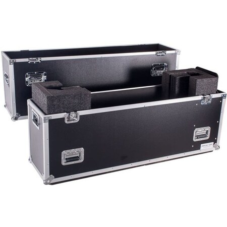 Deejay Led Fly Drive Case For One 50 Inch LED or Plasma Display with Caster Board TBH1LED50WHEELS