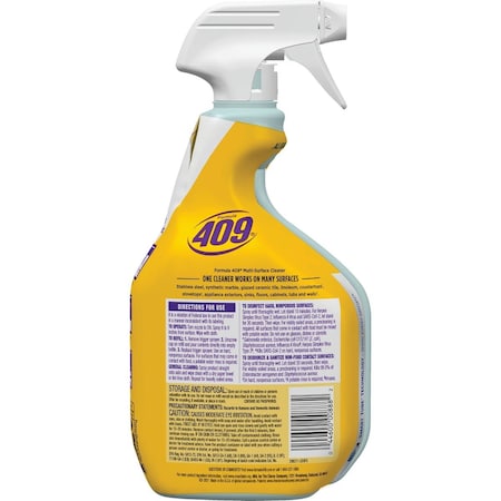 Formula 409 32 Oz. Lemon Fresh Antibacterial Multi-Surface Disinfectant Cleaner 30954