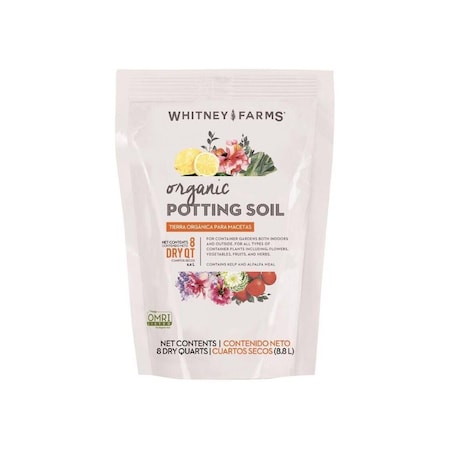 Whitney Farms 8 Qt. 4-1/2 Lb. All Purpose Organic Potting Soil 10101-71601