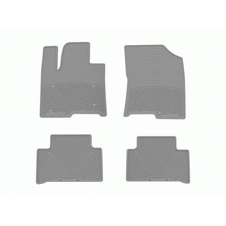 Weathertech Grey, Front and Rear All Weather Floor Mats W619GR-W546GR