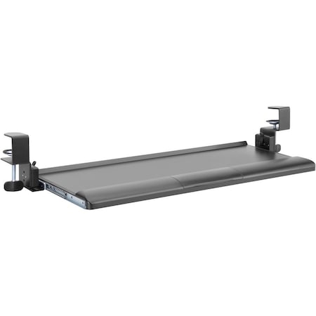 Kantek UNDER- DESK LARGE TILTING KEYBOARD TRAY, SELECT A COMFORTABLE TILT ANGLE ( 3 SET KT175