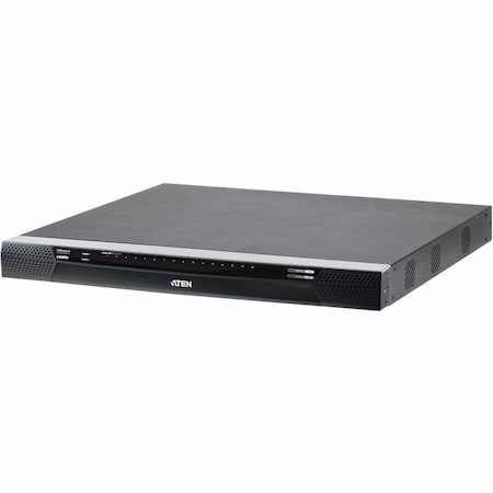 Aten 4 REMOTE & 1 LOCAL SIMULTANEOUS USERS, 16PORT CAT5 FHD IP KVM WITH VIRTUAL MEDIA KN4016VB
