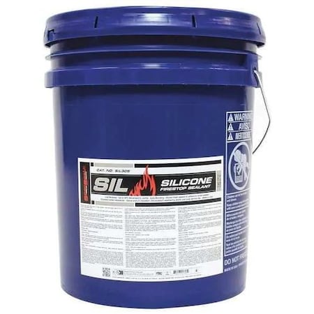 Sti Firestop STI Silicone Non-Sag Firestop Sealant Limestone 4.5 Gallon SIL305