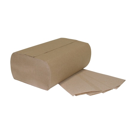 Sellars 1-Ply Multi-Fold Towel Natural 250Ct Natural 9" X 9.5" 16/Cs, 16PK 183204