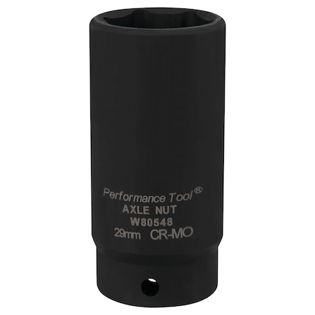 Performance Tool 29Mm Front Wheel Drive Axle Nut Socket, W80548 W80548