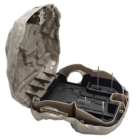 Jt Eaton Rodent Station, Bait Box, Overall 12" L 928GR-R