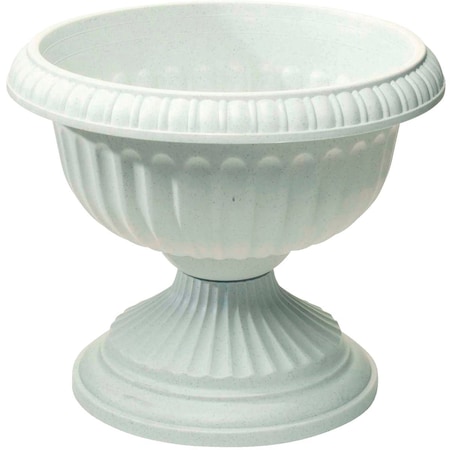 Novelty 12'' W. x 11'' H. x 12'' L. Poly Stone Urn 39126