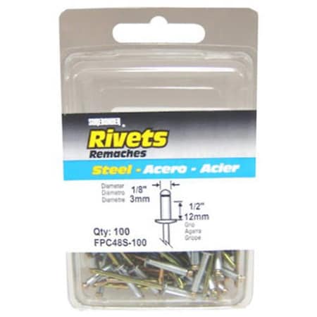 Fpc 48S100 Surebonder Long Steel Rivet, 100PK 135731