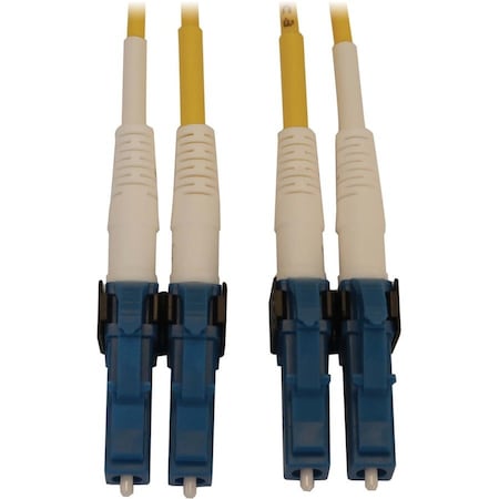 Eaton Tripp Lite Series 400G Duplex Singlemode 9/125 OS2 Switchable Fiber Optic Cable LC/UPC M/M, N370X-03M
