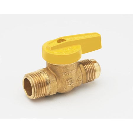 Proline Series Gas Ball Valve Csa Flare x Mip, 1/2"x1/2" PK10 116-513