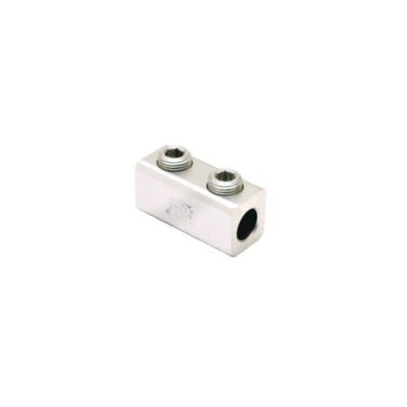 Burndy AMS250, AL Set Screw Splice, 250 kcmil-6 AWG, 4 Screws, Al/Cu Rated AMS-250
