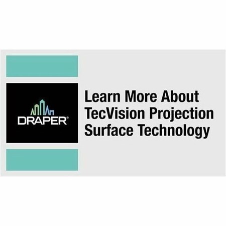 Draper Draper Premier XL 226" Projection Screen - 16:10, Matt White XT1000VB, 110 V - Wall/Ceiling Mount 101782U
