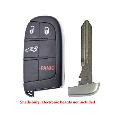 Aks Keys Chrysler Dodge Smart Key Shell 4B RS-CHRYS-14