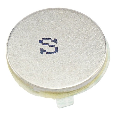 Zoro Select Rare Earth Magnet, Silver, White FSND75S