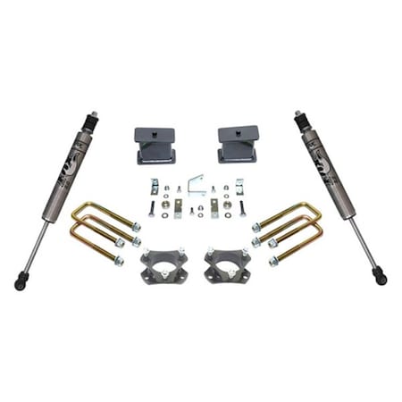 Maxtrac Suspension 4 in. Blocks Rear Suspension Lift Kit for 2005-2018 Toyota Tacoma MXT906840F