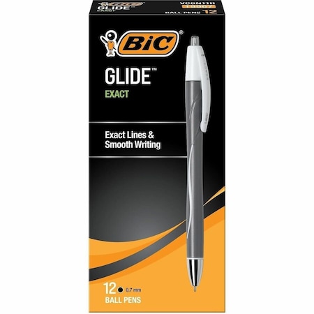 Bic Pen, Exact, Black, PK12 VCGN11-BK