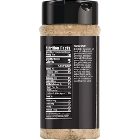 Kosmos Q 14.2 Oz. The Best Sizzlin Burger Rub KOS-TBB-RUB-Shk