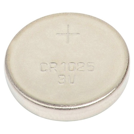Dantona Battery, 30 mAh, CR1025 CR1025 Lithium Coin Cell