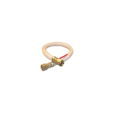 Larsen Supply Co. Appliance & Faucet Connector, Flexible Poly, 3/8 Compression x 3/8 Compression x 16-In. 225265