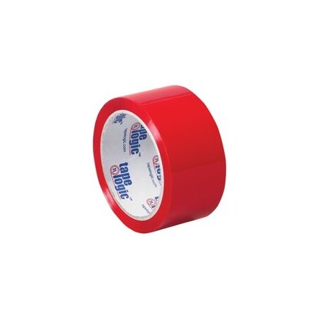 Bubblefast 2'' x 110 yds 2.2 mil Red Tape Logic Carton Sealing Tape, 36PK BFT90222R