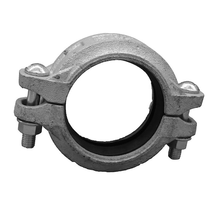 Industrial Choice Groove Coupling Flexible Galvanized EPDM 2 inch GV-CP-F-E-G-2