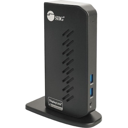 Siig USB 3.0 Dual Head Full HD 1080p HDMI Video Docking Station JU-DK0L11-S1