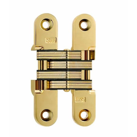 Soss / Uip Allegion Invisible Hinges Bright Brass 212US3.SOSS