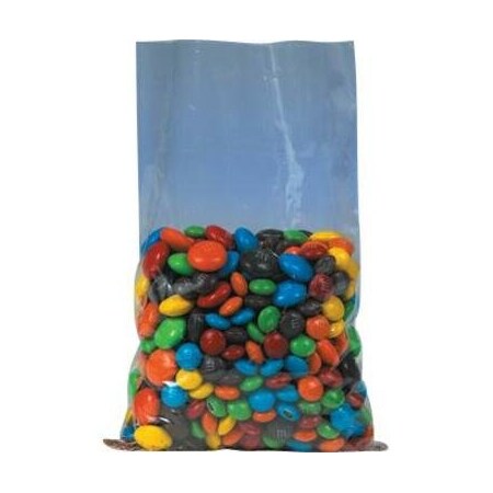 Partners Brand Flat Poly Bags, 5-3/4" x 9-3/4", 1.5 mil, Clear, 2000 PK PZ430