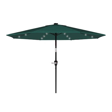 Pure Garden 10-Foot Outdoor Patio Umbrella, Hunter Green 50-LG1176
