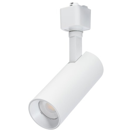 Nuvo 10 Watt LED Track Head 48 Degree Beam Spread 5 CCT Selectable Matte White Finish TH703